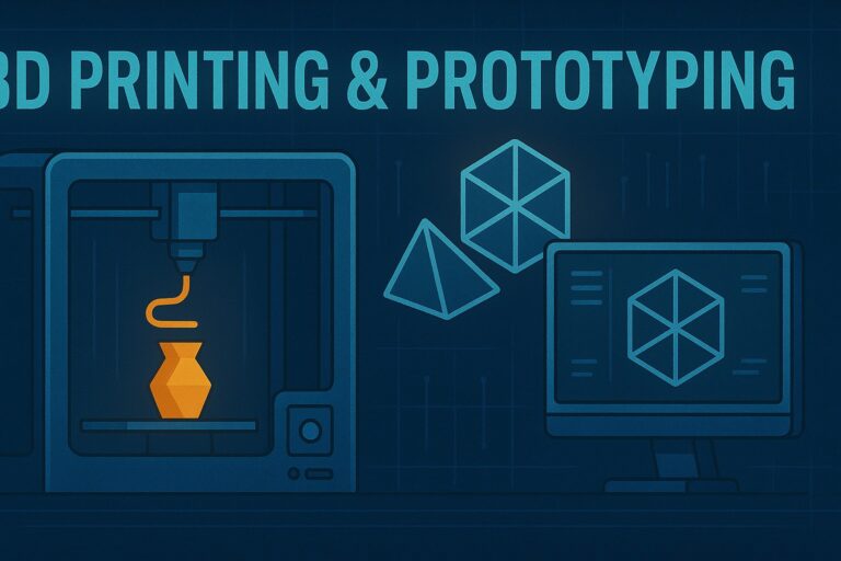3D Printing and Prototyping Course